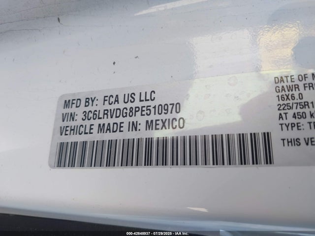 RAM Promaster 2500 2023 3C6LRVDG8PE510970 Image 9