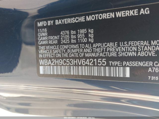 2017 BMW 230I WBA2H9C53HV642155 Photo 8