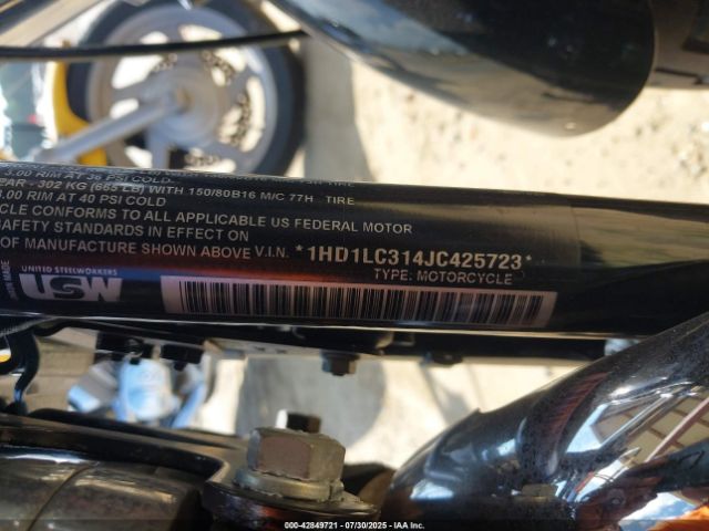 2018 HARLEY-DAVIDSON XL1200 1HD1LC314JC425723 Photo 9