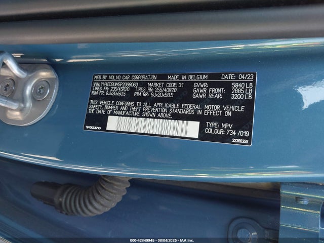Volvo e400v6 2023 YV4ED3UM5P2098060 Image 9
