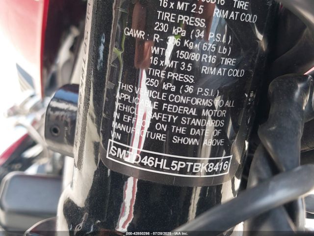 2023 TRIUMPH MOTORCYCLE BONNEVILLE SMTD46HL5PTBK8416 Photo 9