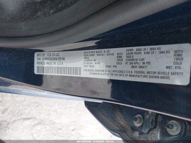 RAM 1500 2024 1C6RREBG8RN100746 Image 9