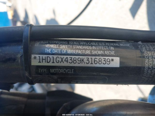 2009 HARLEY-DAVIDSON FXDB 1HD1GX4389K316839 Photo 9