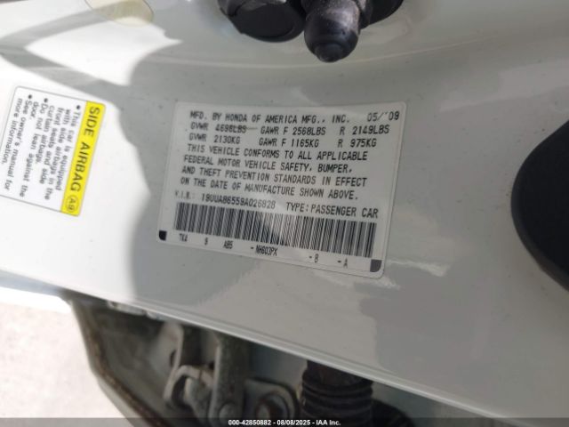 2009 ACURA TL 19UUA86559A026828 Photo 8