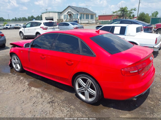 2014 AUDI S4 WAUBGAFL8EA084353 Photo 2