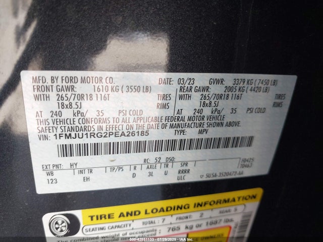 1FMJU1RG2PEA26185 Ford gtdi-high