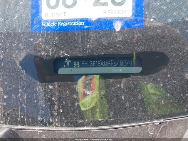 Tesla MODEL 3 2024 5YJ3E1EA0RF849341 Image 9