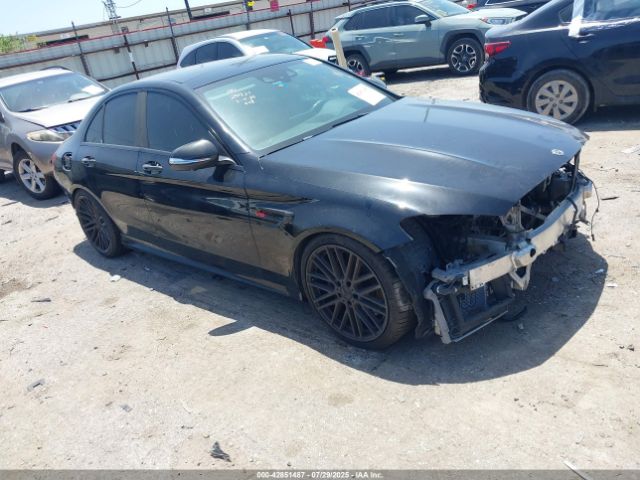 2018 MERCEDES-BENZ AMG C 63 55SWF8GB1JU238696