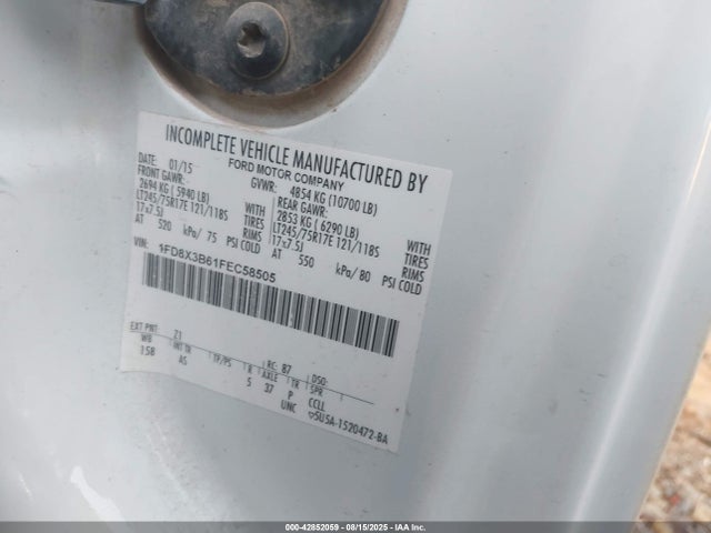 Ford F-350 2015 1FD8X3B61FEC58505 Image 8