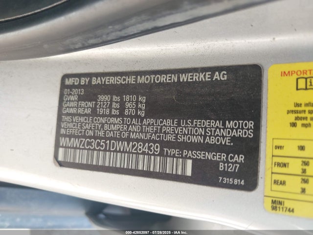 2013 MINI COUNTRYMAN WMWZC3C51DWM28439 Photo 8