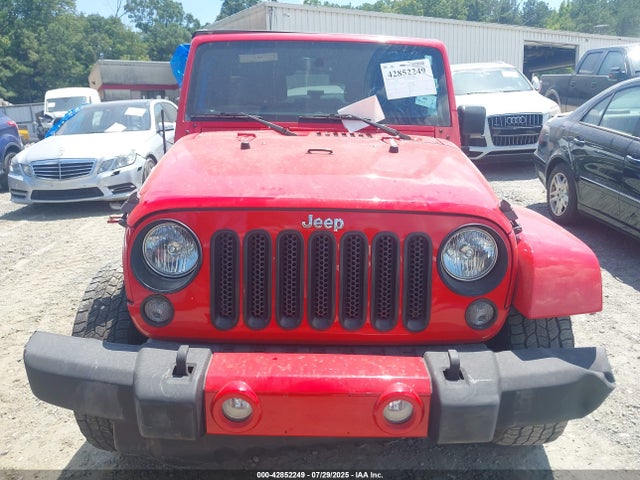 Продаж на аукціоні авто 2016 Jeep Wrangler Unlimited Sahara, vin: 1C4BJWEG9GL117292, номер лоту: 42852249