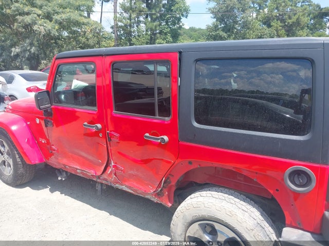 Продаж на аукціоні авто 2016 Jeep Wrangler Unlimited Sahara, vin: 1C4BJWEG9GL117292, номер лоту: 42852249