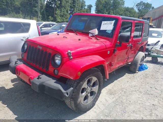 Продаж на аукціоні авто 2016 Jeep Wrangler Unlimited Sahara, vin: 1C4BJWEG9GL117292, номер лоту: 42852249