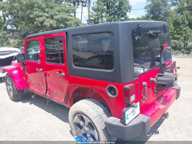 Продаж на аукціоні авто 2016 Jeep Wrangler Unlimited Sahara, vin: 1C4BJWEG9GL117292, номер лоту: 42852249