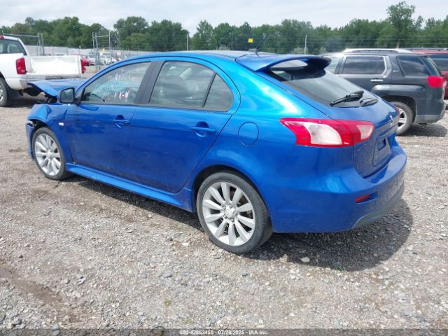 2010 MITSUBISHI LANCER SPORTBACK JA32X8HW3AU015435 Photo 2