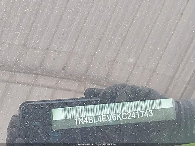 1N4BL4EV6KC241743 Nissan 2019