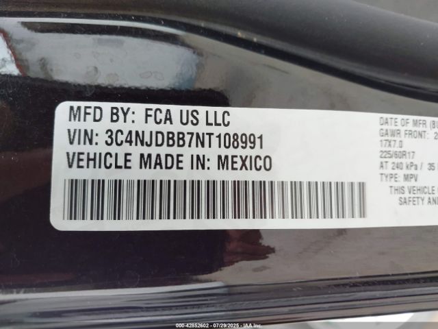 2022 JEEP COMPASS 3C4NJDBB7NT108991 Photo 8