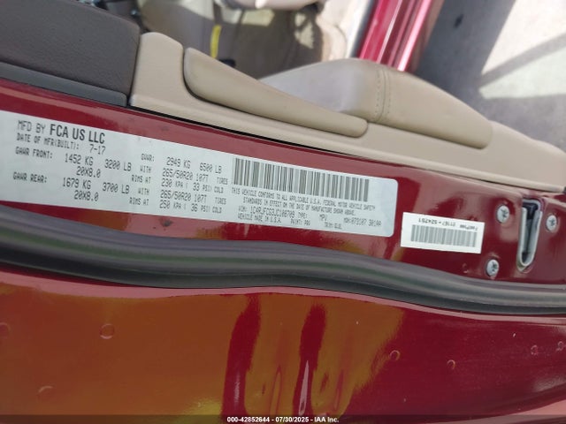 Jeep 2018 2018 1C4RJFCG3JC108709 Image 9