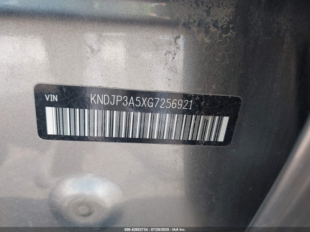 KNDJP3A5XG7256921 KIA dohc gdi nu