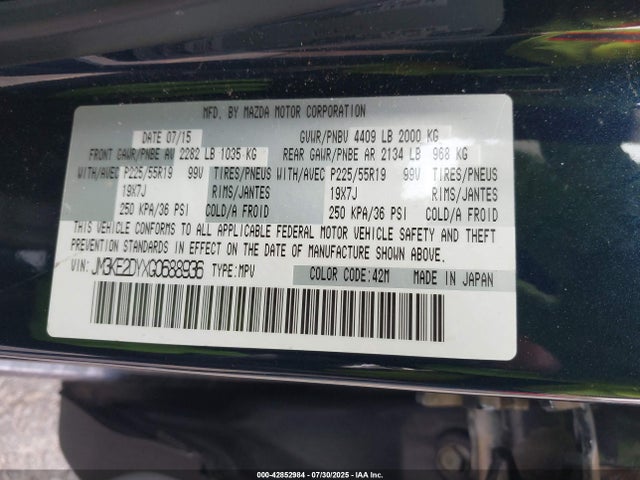 JM3KE2DYXG0688936 Mazda py