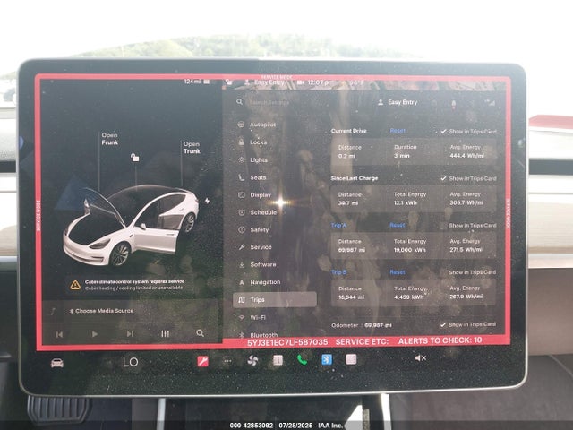 2020 TESLA MODEL 3 5YJ3E1EC7LF587035 Photo 6