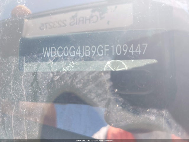 WDC0G4JB9GF109447 Mercedes-Benz m274