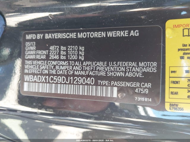 2013 BMW 335IS WBADX1C59DJ129040 Photo 8