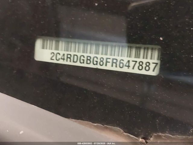 2015 DODGE GRAND CARAVAN 2C4RDGBG8FR647887 Photo 8