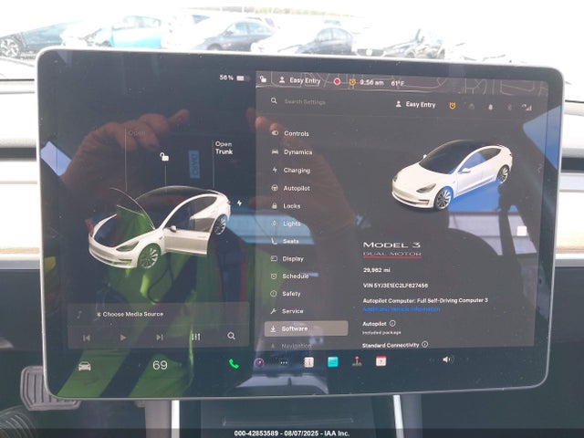 2020 TESLA MODEL 3 5YJ3E1EC2LF627456 Photo 6