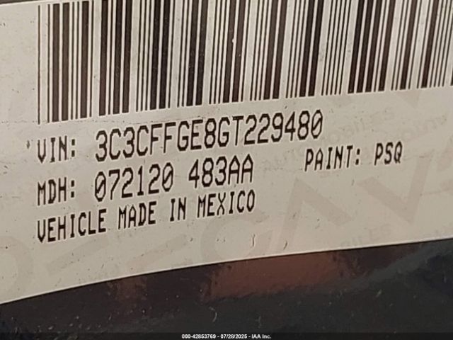 2016 FIAT 500E 3C3CFFGE8GT229480 Photo 8