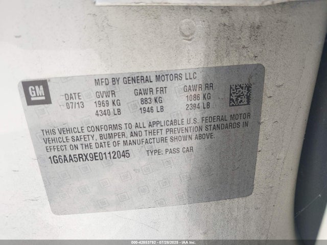 2014 CADILLAC ATS 1G6AA5RX9E0112045 Photo 8