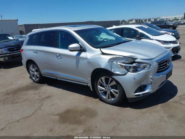 42853805 :رقم المزاد ، 5N1AL0MM4EC500365 vin ، 2014 Infiniti Qx60 مزاد بيع