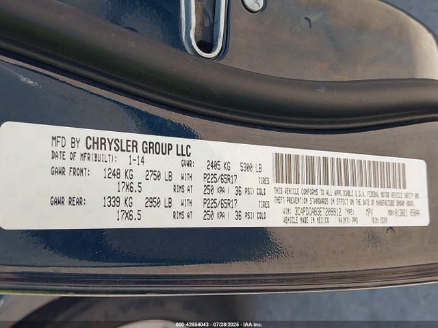 Dodge Journey 2014 3C4PDCAB3ET209912 Image 9