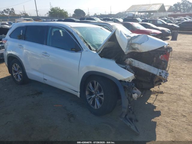 2016 TOYOTA HIGHLANDER 5TDBKRFH8GS330707