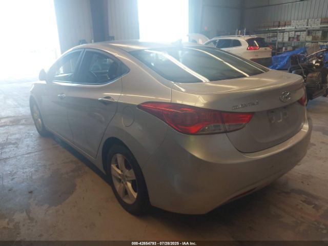 2011 HYUNDAI ELANTRA KMHDH4AE5BU143075 Photo 2