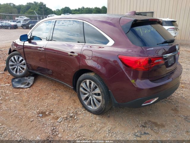 2015 ACURA MDX 5FRYD4H45FB012515 Photo 2