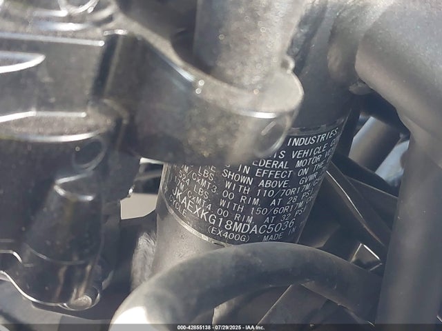 Kawasaki EX400 2021 JKAEXKG18MDAC5036 Image 10