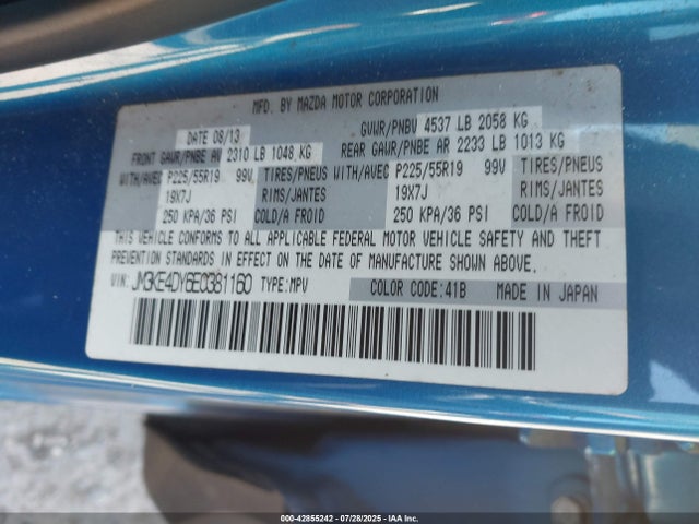 JM3KE4DY6E0381160 Mazda py