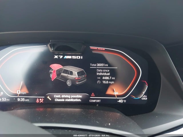 5UXCX6C0XN9K65615 BMW X7