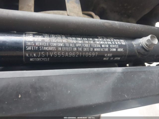 2006 SUZUKI C50 JS1VS55A962110597 Photo 9