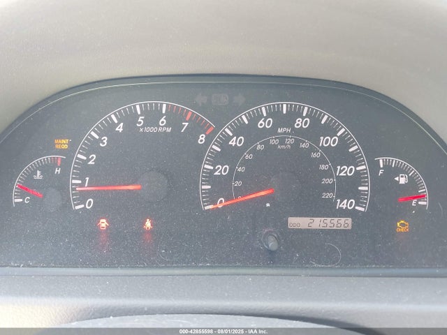 2005 Toyota Camry Std მანქანა იყიდება აუქციონზე, vin: JTDBE32K853002398, აუქციონის ნომერი: 42855598