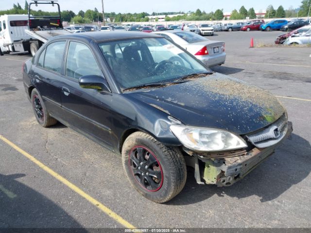 2004 HONDA CIVIC 2HGES16564H551741