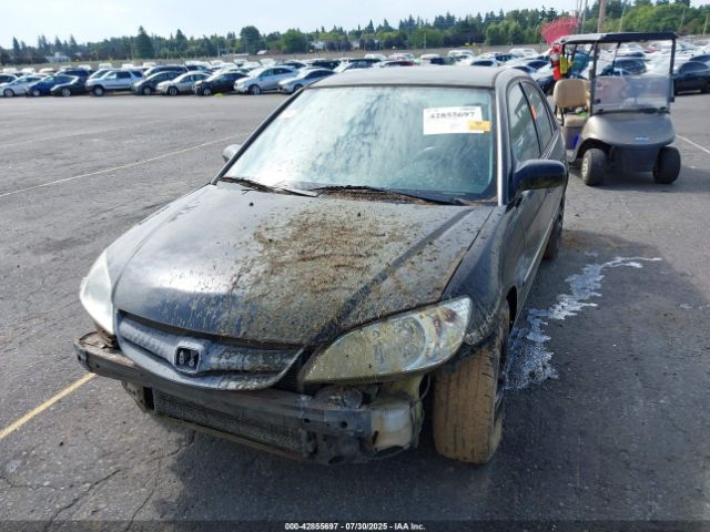 2004 HONDA CIVIC 2HGES16564H551741 Photo 5