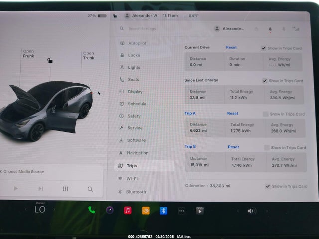 2021 TESLA MODEL Y 5YJYGDED6MF105750 Photo 6