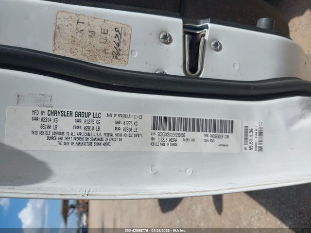 2C3CDXBG1EH193092 Dodge 2014