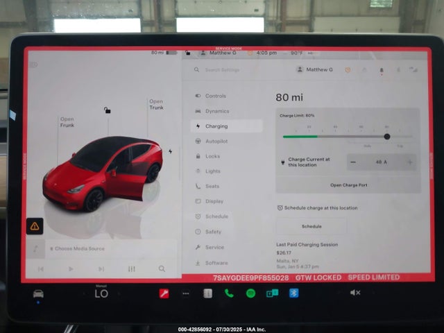 Tesla Model Y 2023 7SAYGDEE9PF855028 Image 17