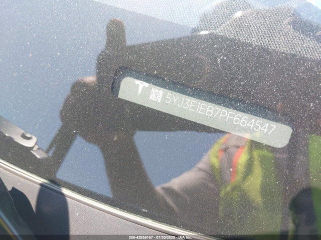 5YJ3E1EB7PF664547 Tesla MODEL 3