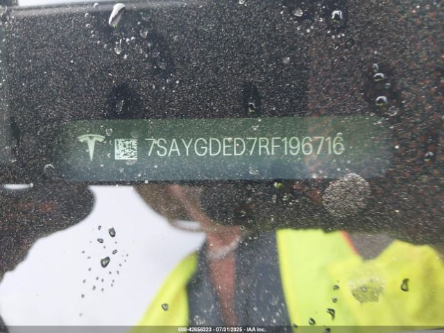 2024 TESLA MODEL Y 7SAYGDED7RF196716 Photo 8