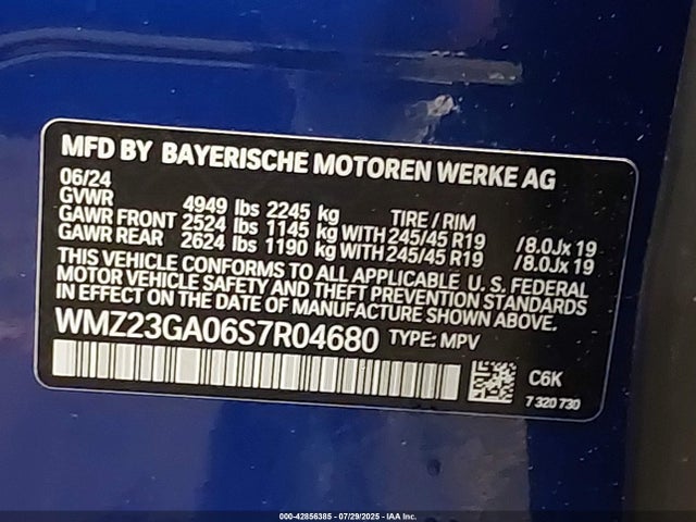 2025 MINI COUNTRYMAN WMZ23GA06S7R04680 Photo 8