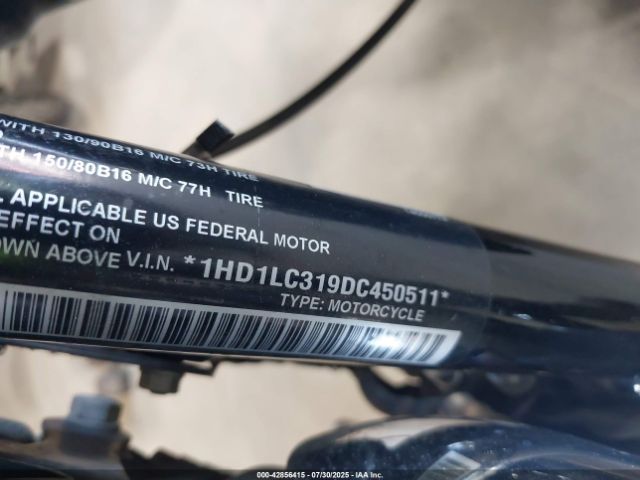 2013 HARLEY-DAVIDSON XL1200 1HD1LC319DC450511 Photo 9